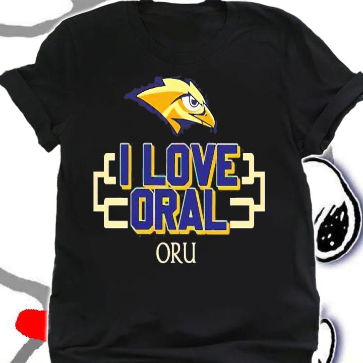NCAA Oral Roberts University I Love Oral Oru t-shirt shirt