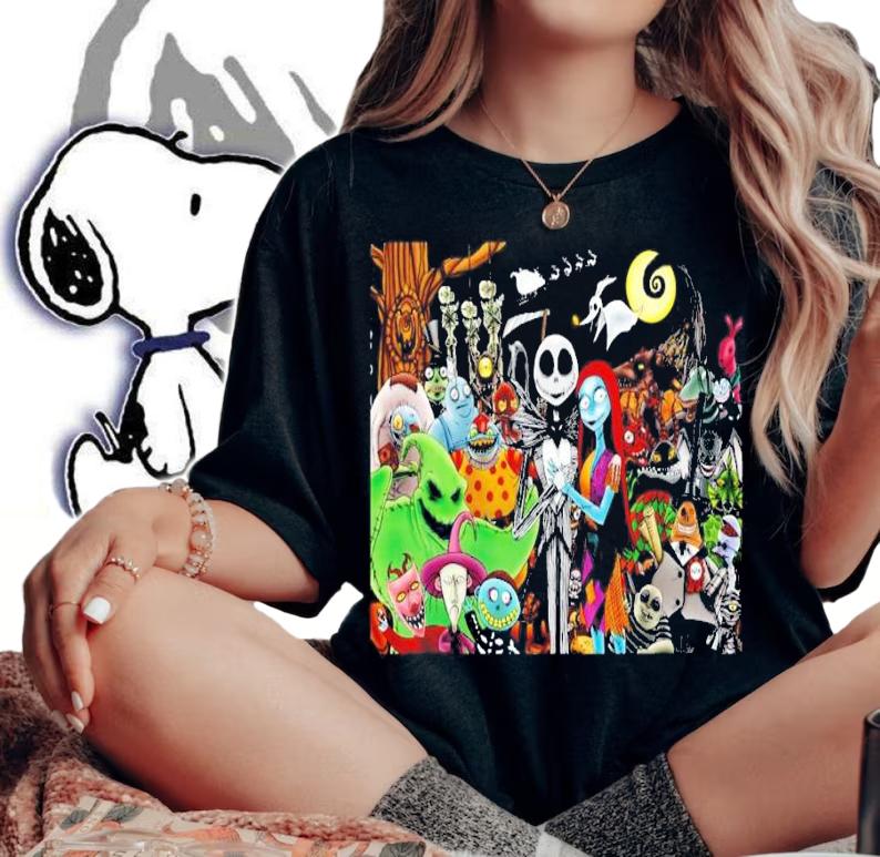 Nightmare before Christmas Halloween shirt