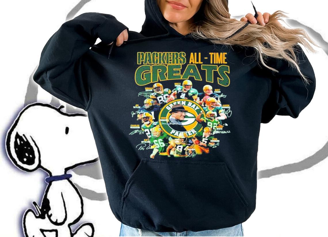 Packers all-time Greats Green Bay Packer shirt
