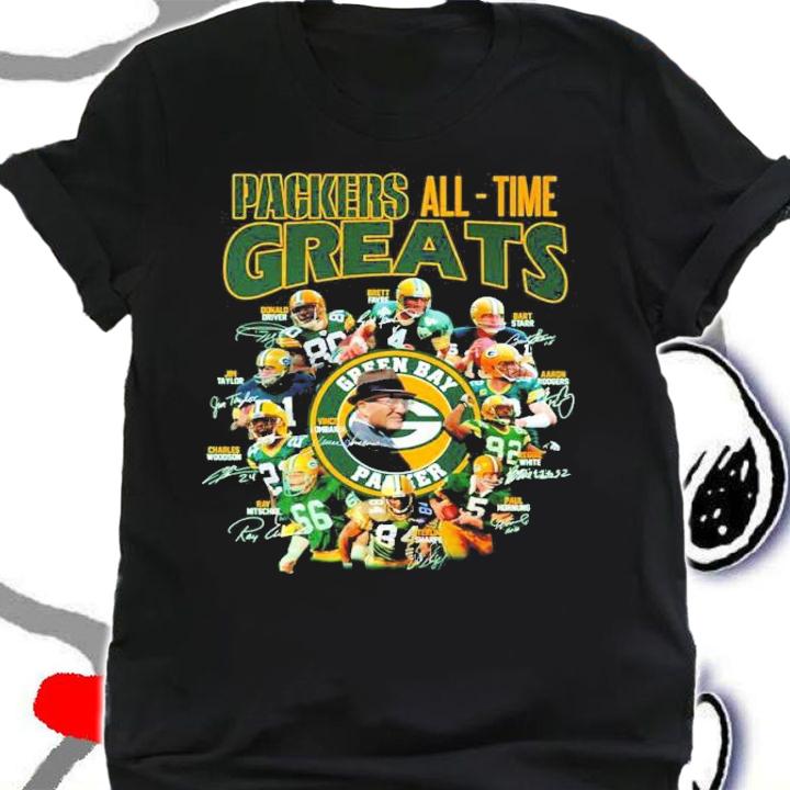 Packers all-time Greats Green Bay Packer shirt