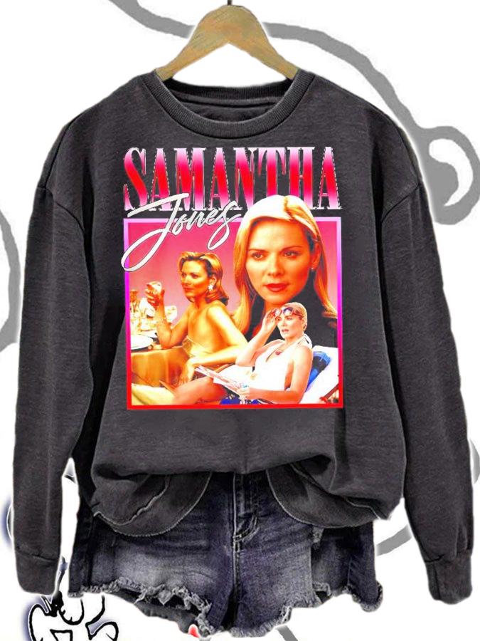 Samantha Johnny and the city shirt sweatshirt
