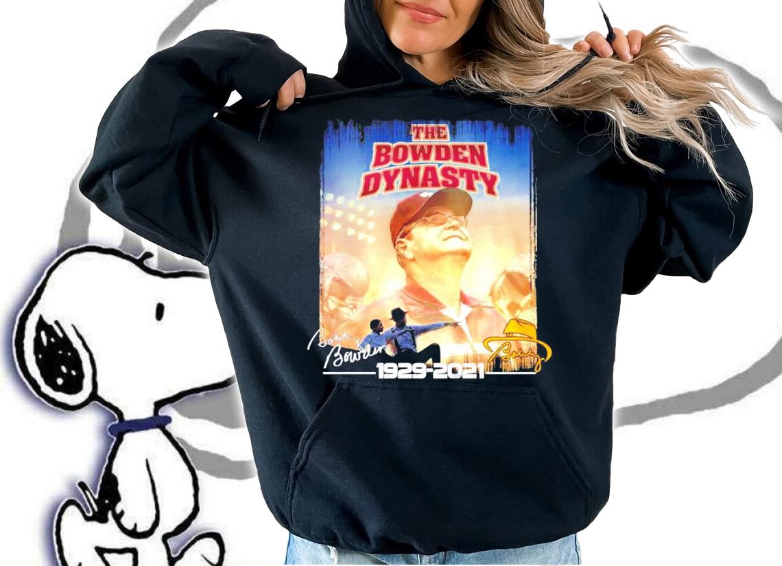 The Bowden Dynasty 1929-2021 signature shirt