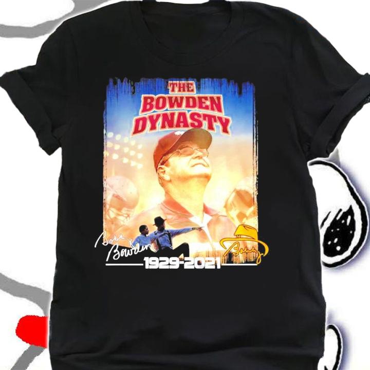 The Bowden Dynasty 1929-2021 signature shirt