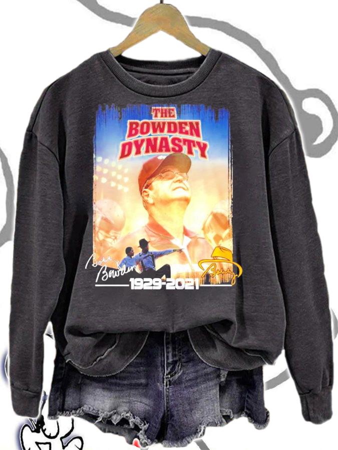 The Bowden Dynasty 1929-2021 signature shirt
