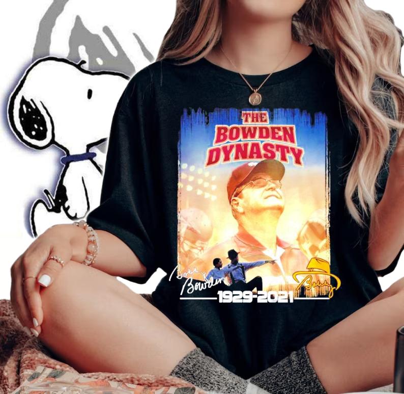 The Bowden Dynasty 1929-2021 signature shirt