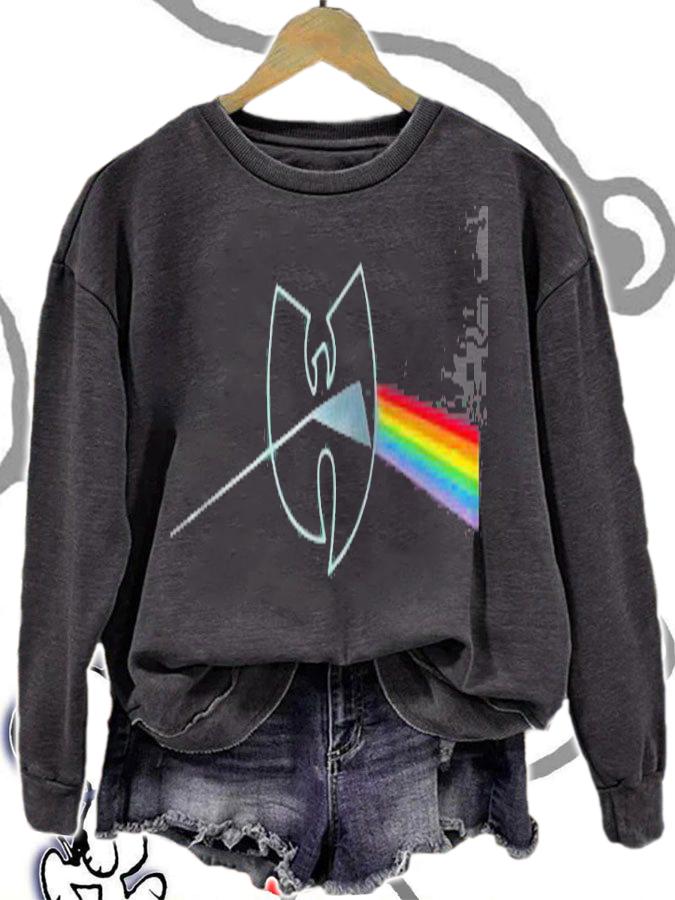 Wu-Tang Clan pink Floyd shirt sweatshirt