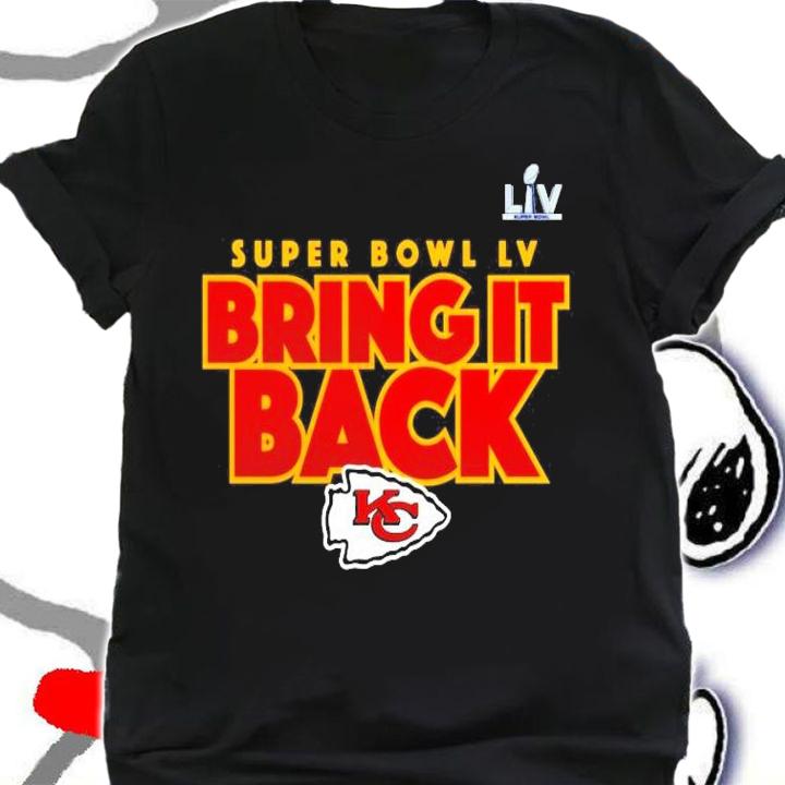2020 Kansas City Chiefs Super Bowl LIV Bound bring it back t-shirt shirt