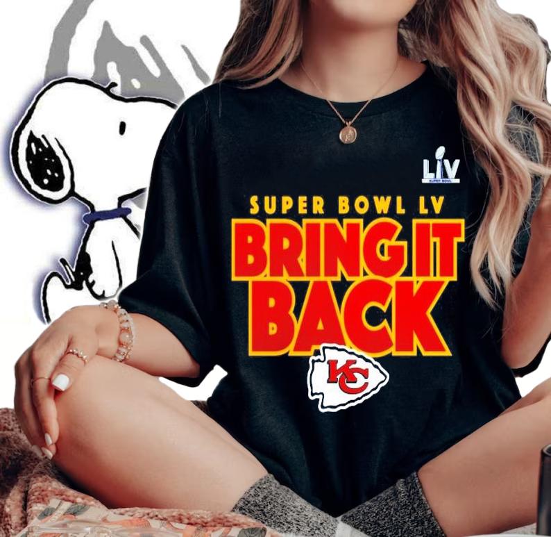 2020 Kansas City Chiefs Super Bowl LIV Bound bring it back t-shirt woman shirt