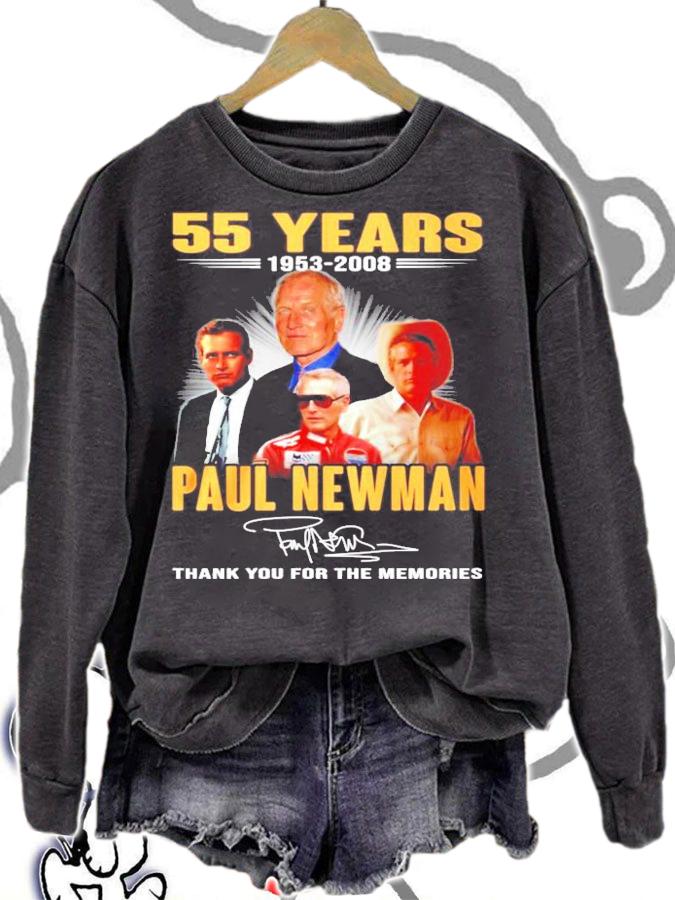 55 years 1953-2008 Paul Newman signature thank you for the memories shirt