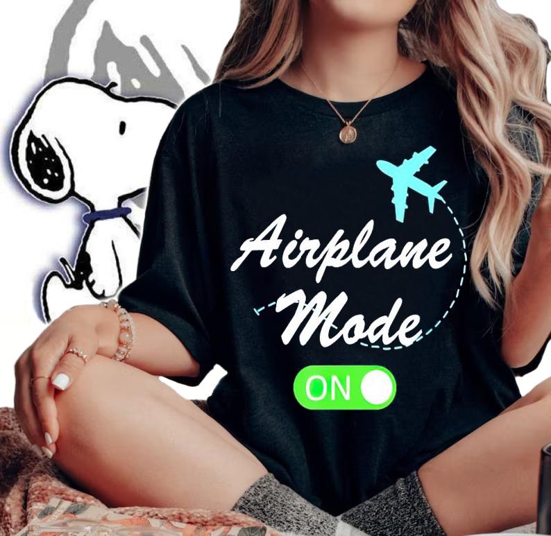Airplane Mode shirt woman shirt