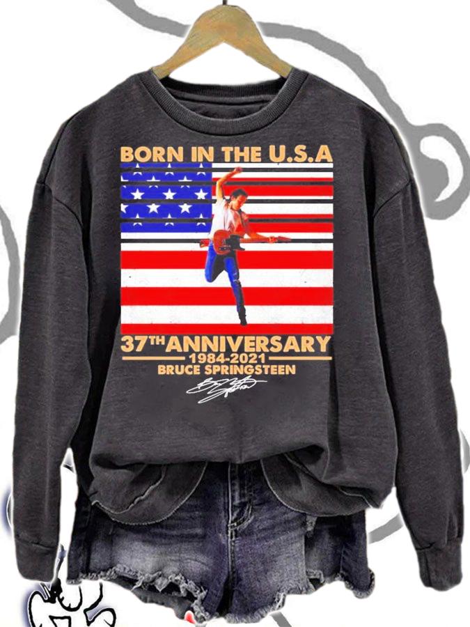 Born in the USA 37th anniversary 1984-2021 Bruce Springsteen signature shirt