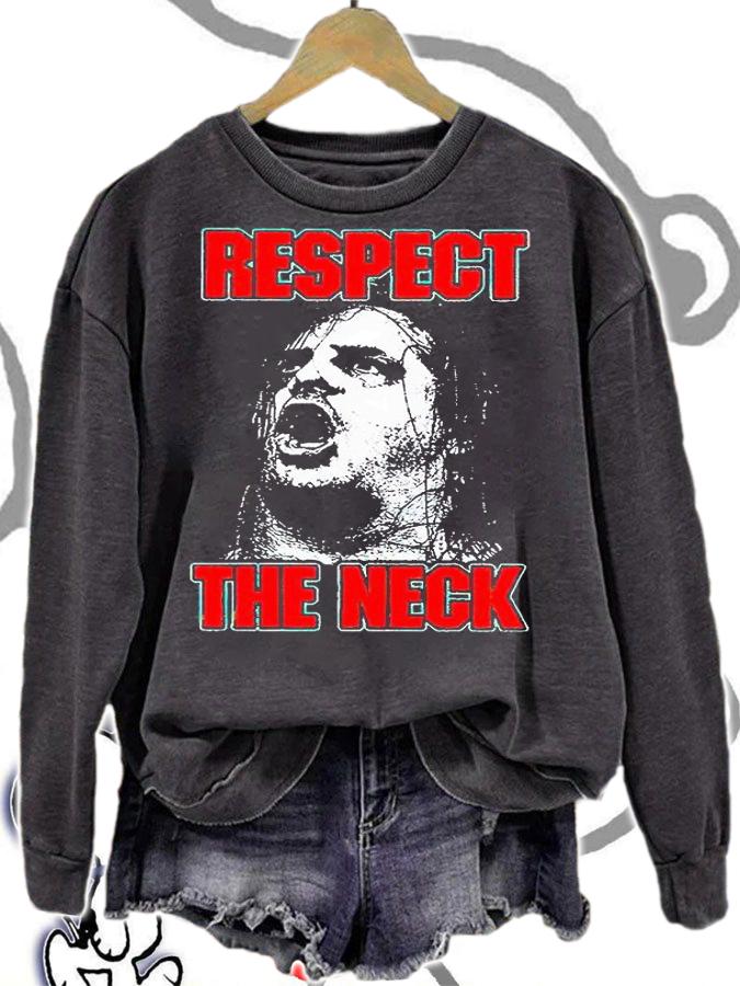 Corpsegrinder respect the neck T-shirt sweatshirt