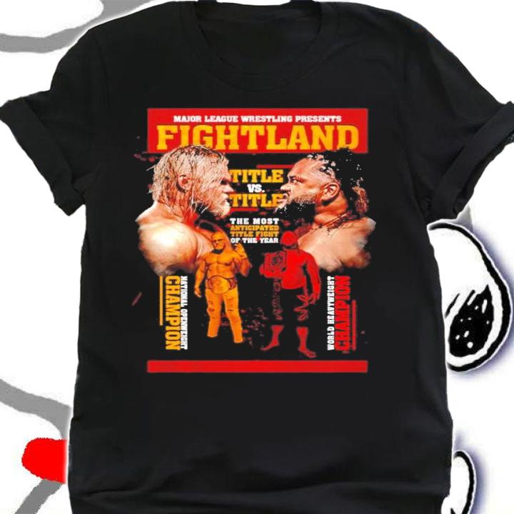 Fightland Fatu vs Hammer shirt