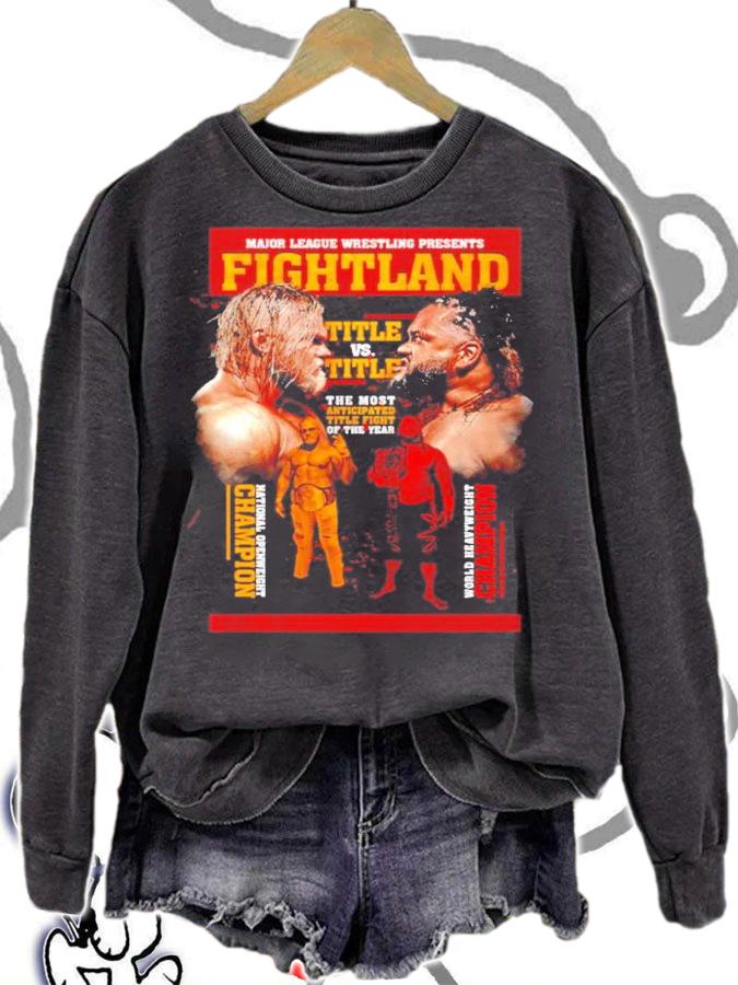 Fightland Fatu vs Hammer shirt