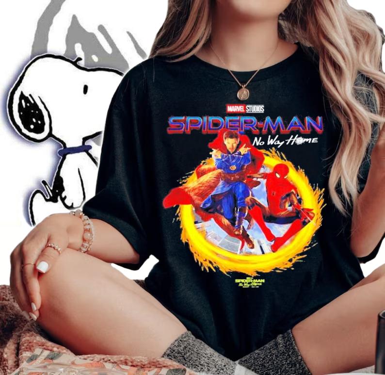 Marvel Studios Spider Man and Doctor Strange shirt woman shirt