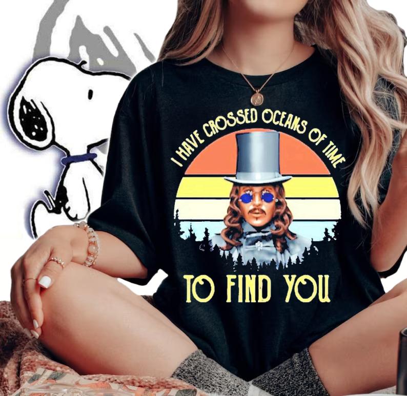 Men's I Have Crossed Oceans Of Mine To Find You Vintage shirt woman shirt