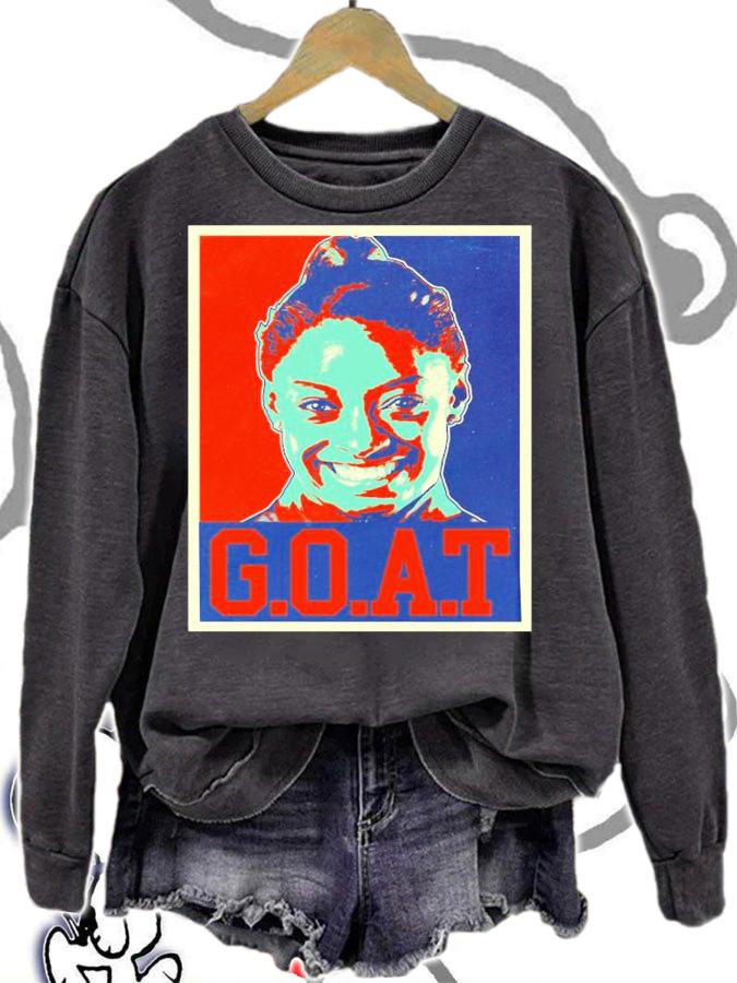 Simone Biles Goat vintage shirt sweatshirt