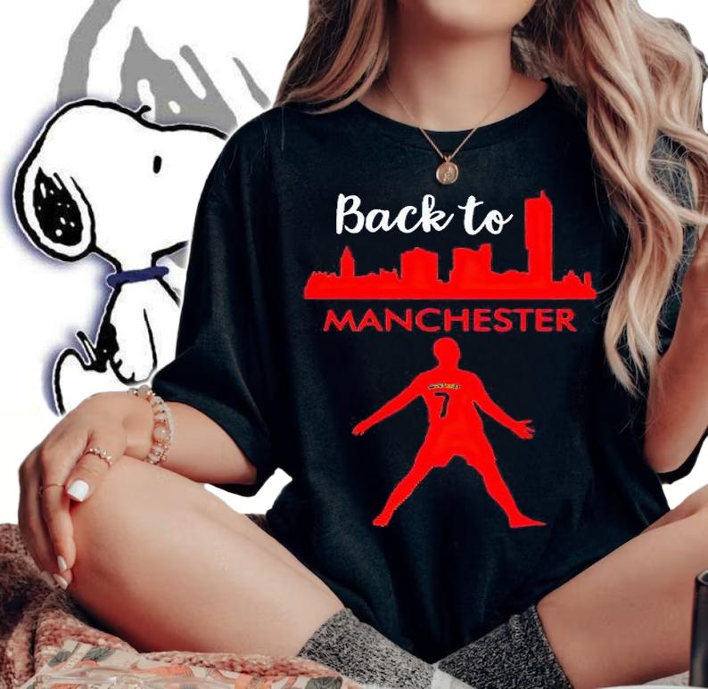 Back to Manchester United Ronaldo Football fans T-shirt
