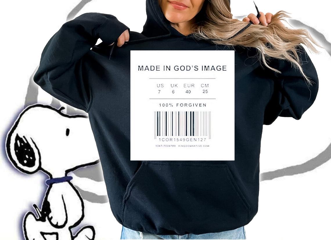 Made in God's image shirt