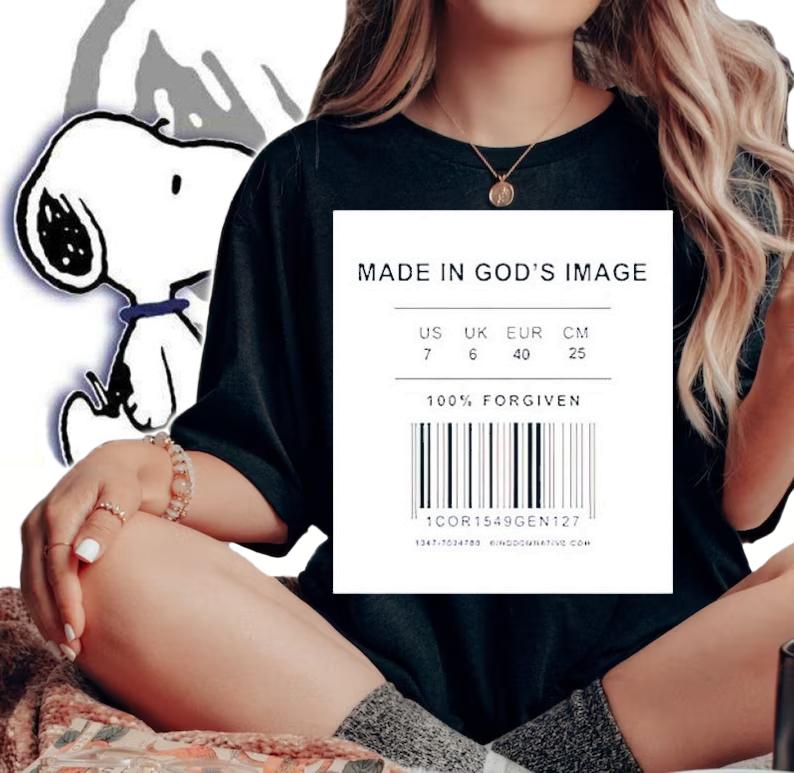 Made in God's image shirt