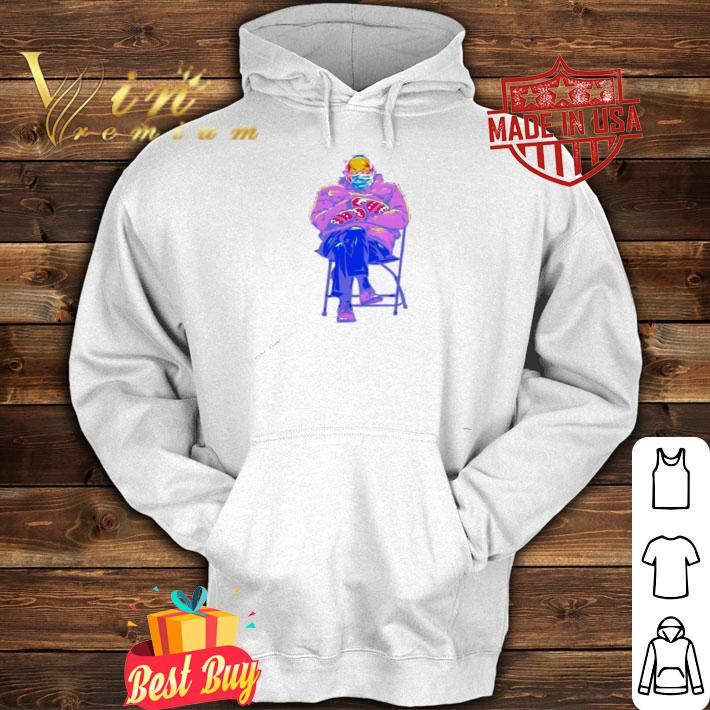 Men's inaugiration day mittens meme Bernie Sanders shirt hoodie