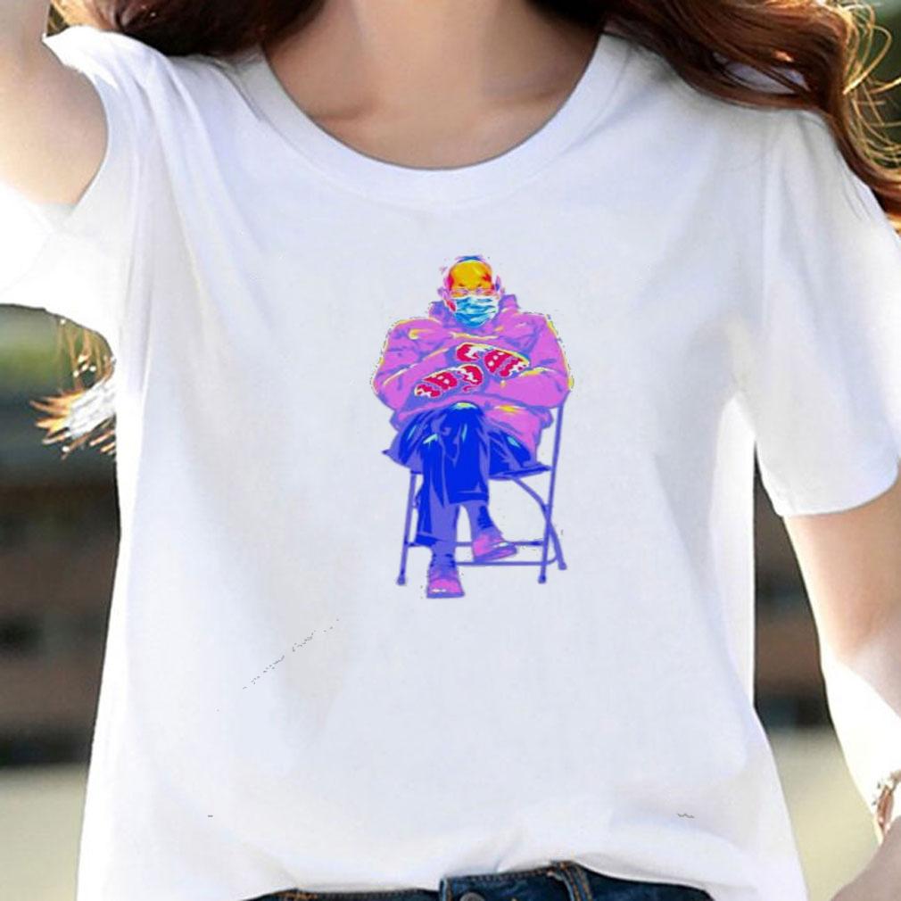 Men's inaugiration day mittens meme Bernie Sanders shirt woman shirt