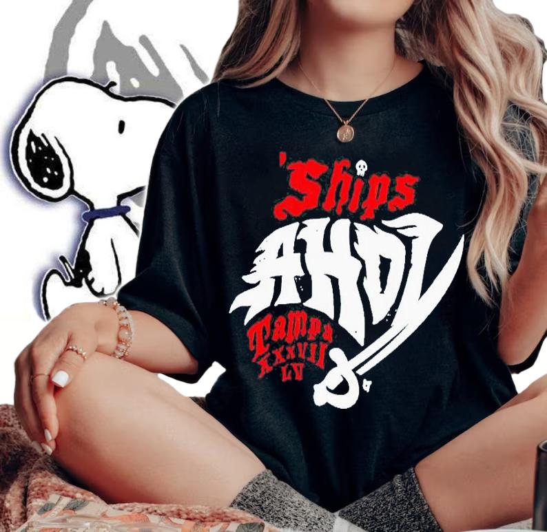 Ships AHDL Tampa Bay Football shirt woman shirt