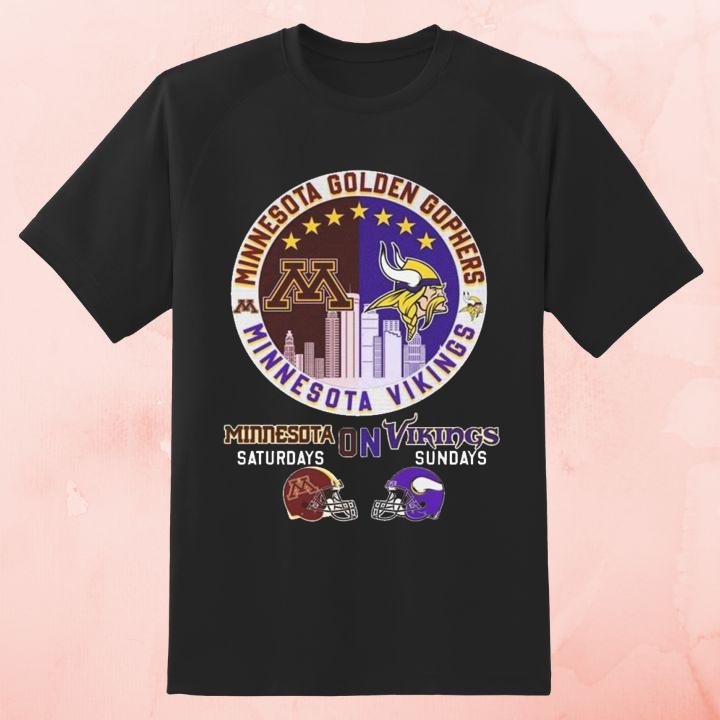 Shop Minnesota Vikings & Golden Gophers Minneapolis Sports T-Shirts Today
