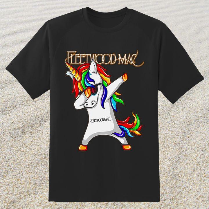 Dabbing Unicorn Fleetwood Mac T-Shirt