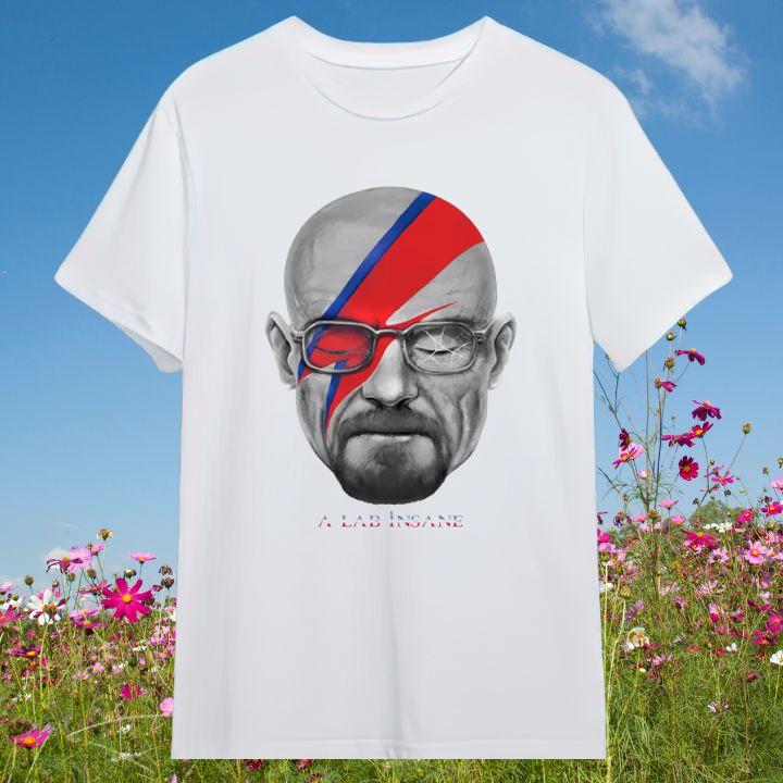 Walter White A Lab Insane David Bowie Breaking Bad Shirt