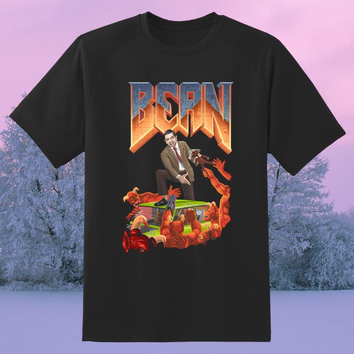 Mr. Bean In The Style Of The Doom Poster Art Parody T-Shirt