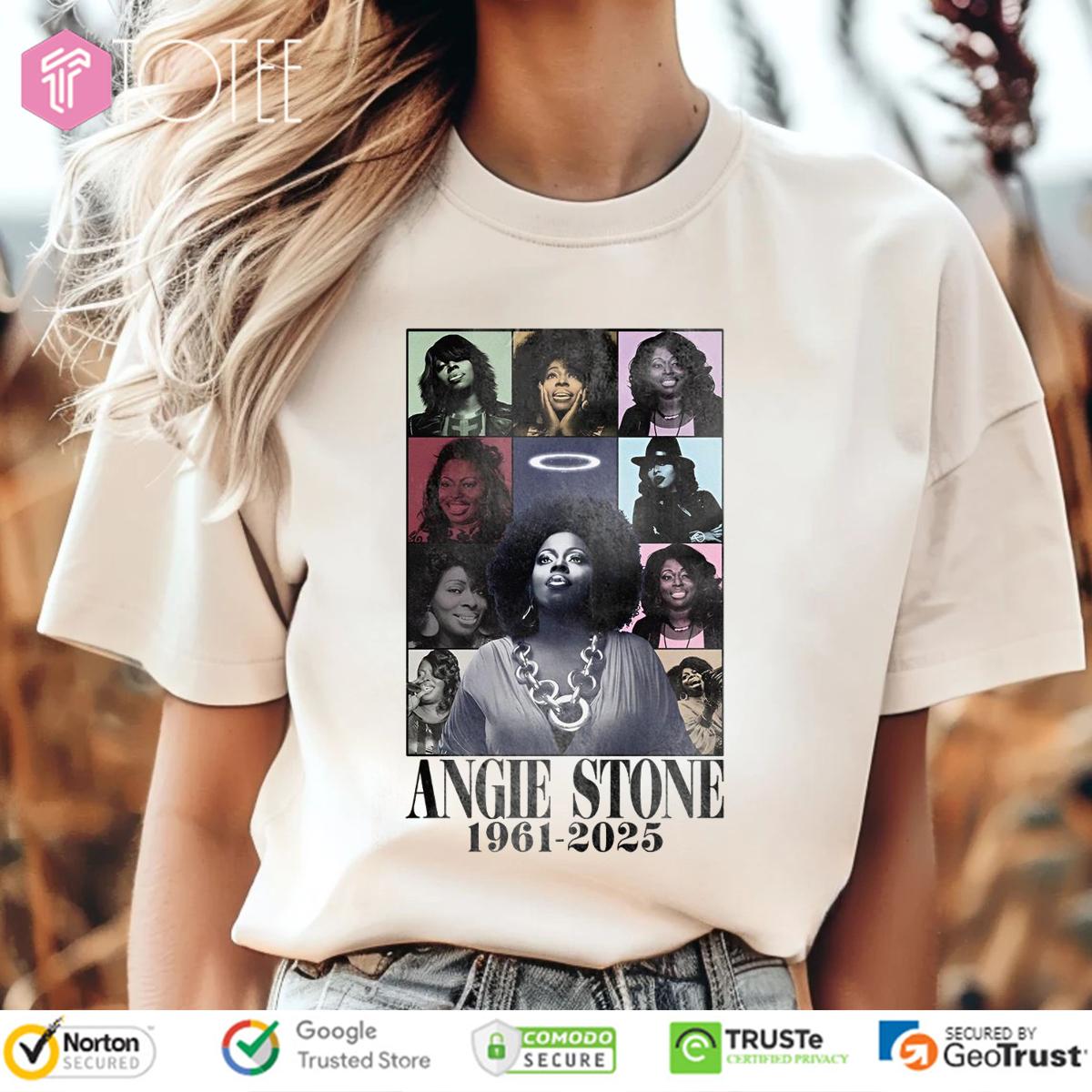 Rest In Peace Angie Stone 1961-2025 Version Eras Tour T-Shirt