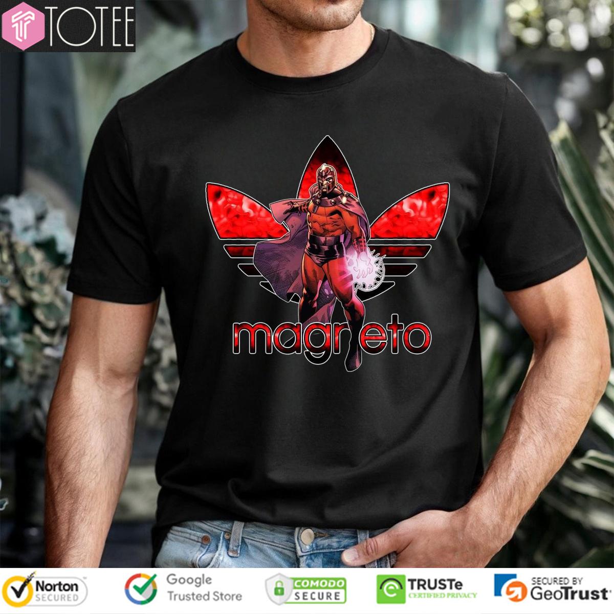 Magneto Parody Adidas Logo T-Shirt