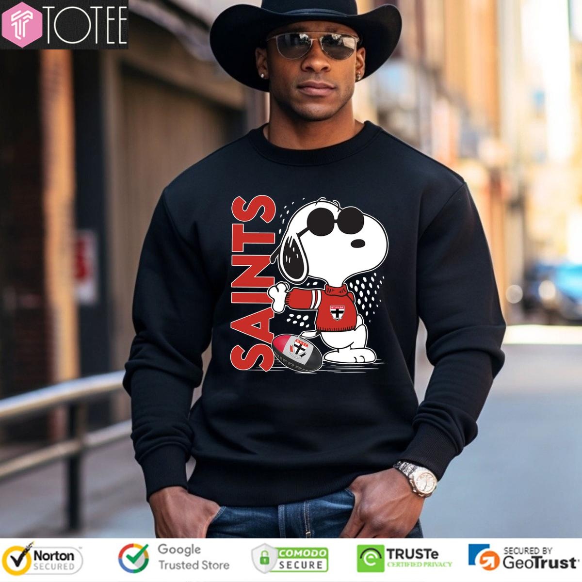 Snoopy X St Kilda Saints Football Club sweatshirt
