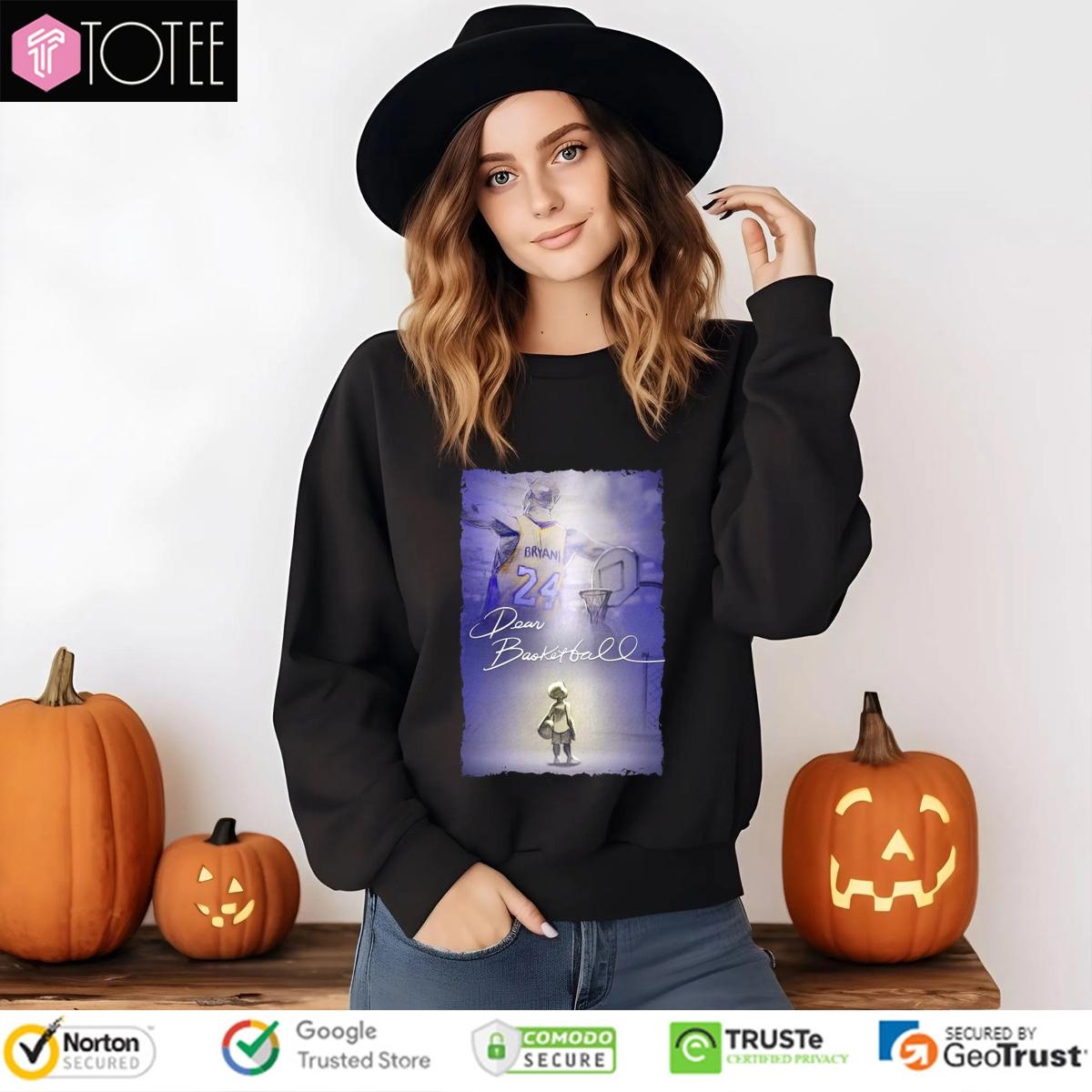 Rip Kobe Bryant Dear Basketball Sweatshirt