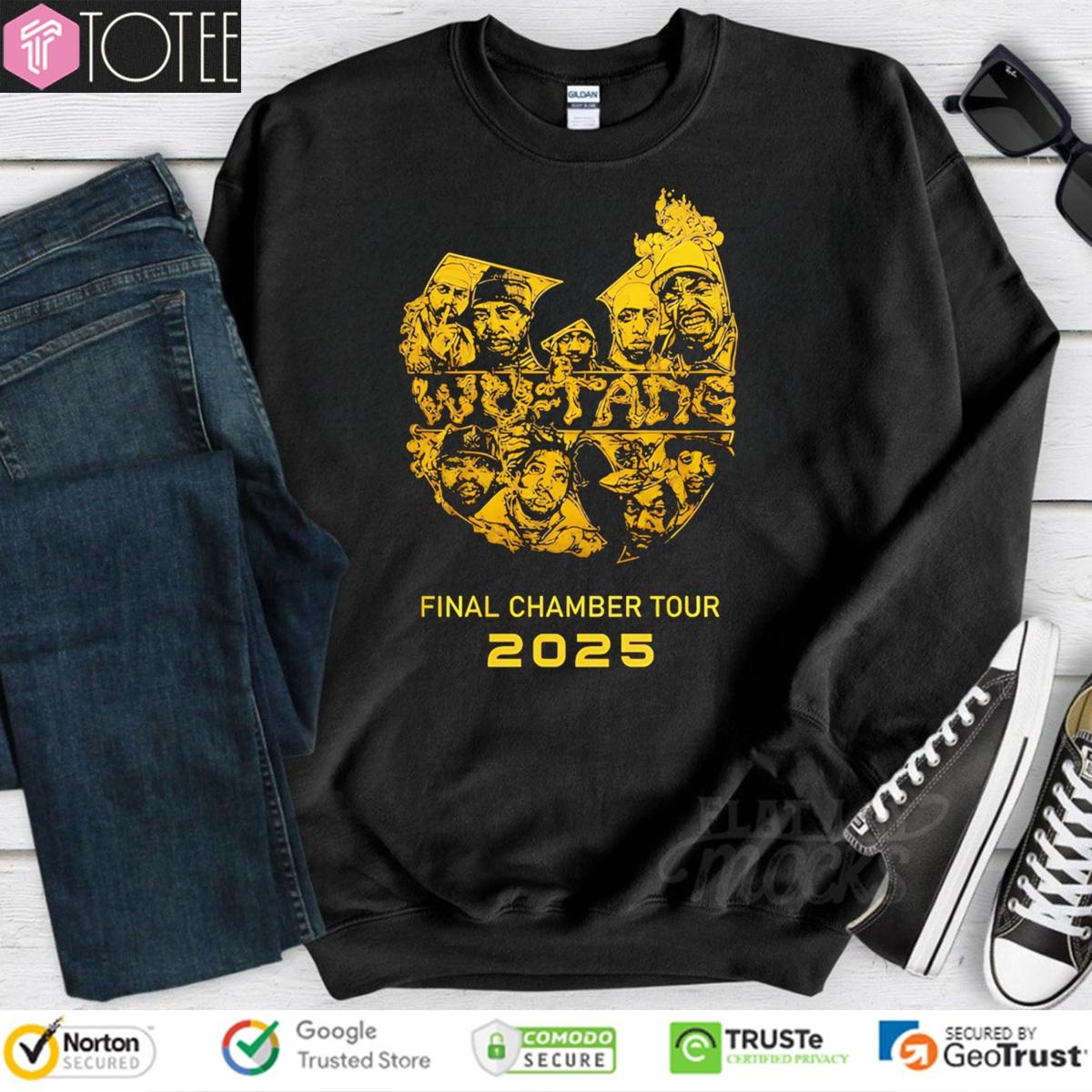 The Final Chamber Tour 2025 Wu Tang Clan Logo Sweatshirt