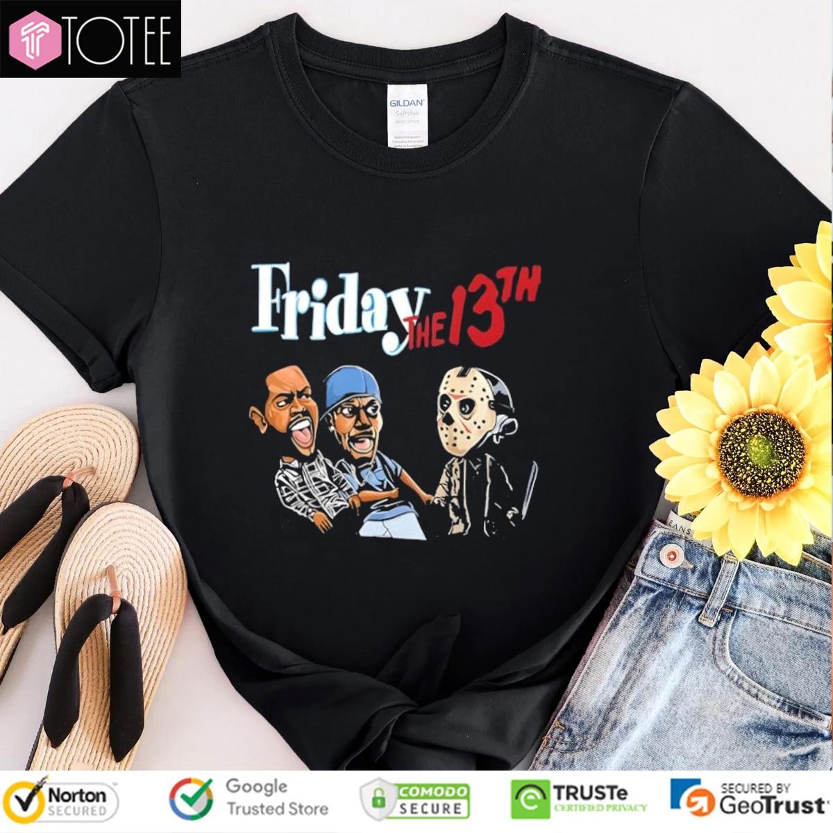 Friday The 13Th Movie Jason Damn Meme T-shirt