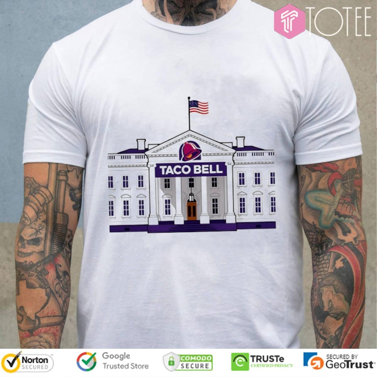 Taco House Parody Taco Bell The White House T-shirt