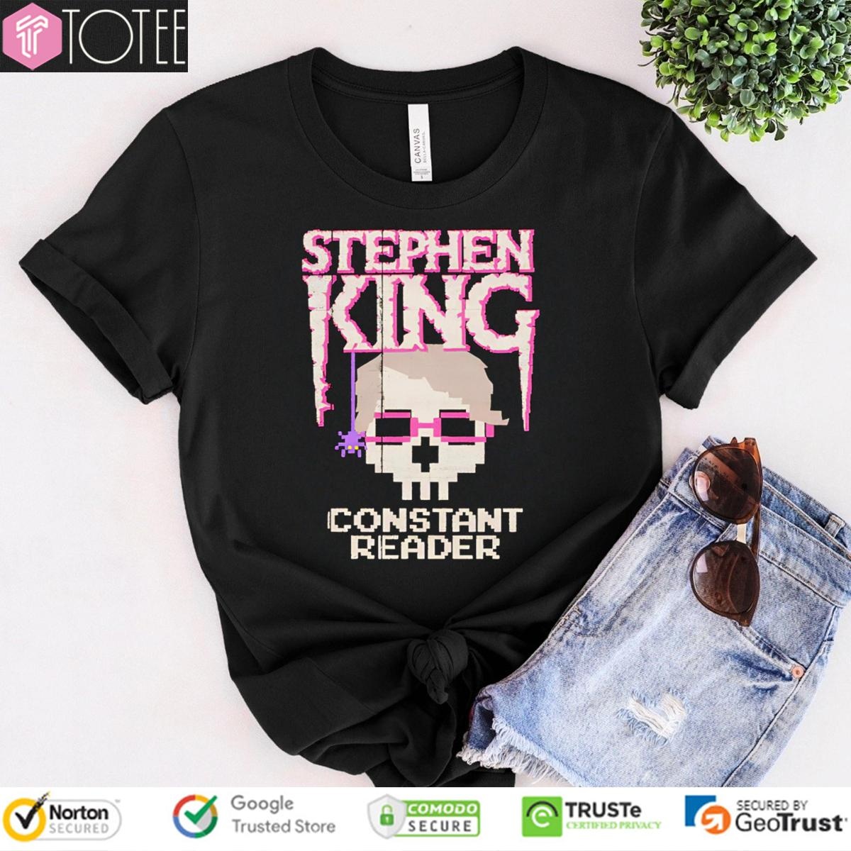 Stephen King Constant Reader T-shirt